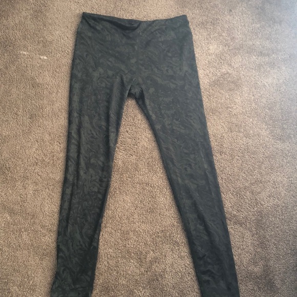 ReActivate Green marble leggings - Picture 1 of 3
